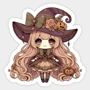 Little Witch Kawaii Sticker